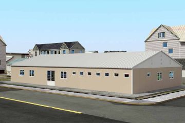 275 m2 Prefabrik Sahra Hastanesi