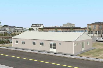 217 m2 Prefabrik Yemekhane