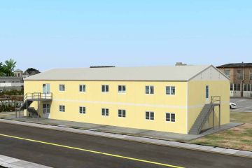 576 m2 Prefabrik Yemekhane