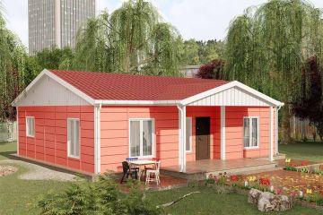 100 m² Prefabrik Ev