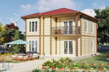 138 m² Prefabrik Villa